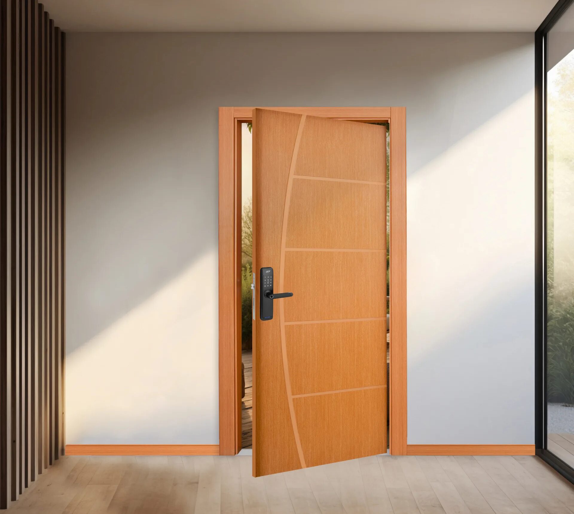 PORTA FRISADA EM ARCO